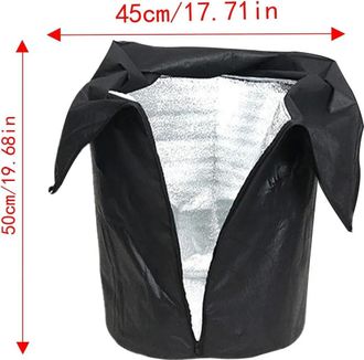 OEM Juego De 3 Fundas Para Plantas, De 45x50 Cm, Transpirables E Impermeables, Aptas Para Plantas En Maceta, Arbustos Y &Aacute;rboles
