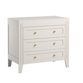 Vox Commode 3 Tiroirs Vox Milenne Blanc
