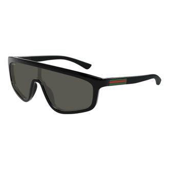 Gucci Sunglasses, unisex, Black, Size: ONE SIZE Shield Sunglasses