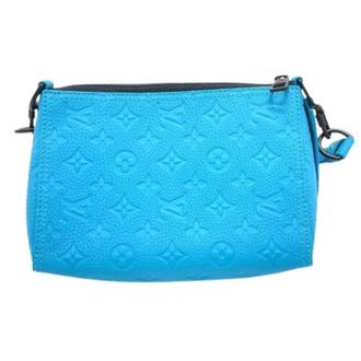 Louis Vuitton Pre-owned Monogram Empreinte Shoulder Bag - unisex - Louis Vuitton Vintage - Vintage Shoulder Bags - Blue - ONE SIZE - Pre-owned