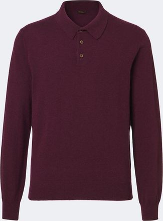 Rubinacci Pullover polo in cashmere