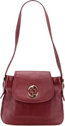 Gucci Pre-owned Shoulder Bags, female, Red, Size: ONE SIZE Pre-owned Shoulder Bag