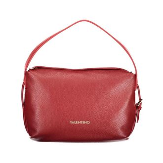 Mario Valentino Tassen, Dames, Rood, ONE Size, Polyester, Rosso Polyurethane Schoudertas