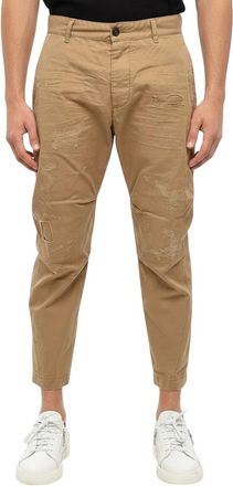 Dsquared2 Brown Tapered Pants