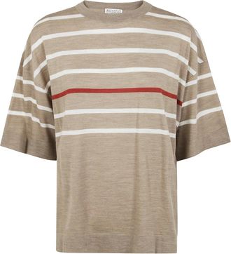 Brunello Cucinelli Mujer, Jerseys, Marr&oacute;n, Talla: L