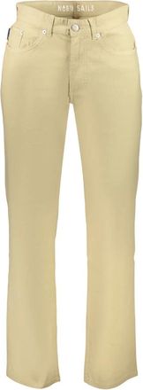 North Sails Broeken, Heren, Beige, S, Katoen, Stretch Dobby 5-Pocket Broek