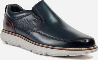 Pod Mens Pod Fowler Leather Mens Navy Loafers - Size: 10
