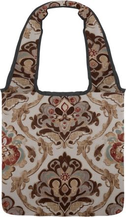 Generic 871249_3 Reversible Canvas Shoulder Tote - Double-Sided Print, 12oz Cotton, 27cm Drop, Fold-Flat Bag for Travel, Shopping, Street Outings