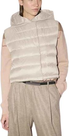 Liviana Conti Smanicato Rieko - Dames - Bodywarmers - Beige - L - Jassen
