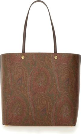 Etro Paisley Patterned Shopping Bag