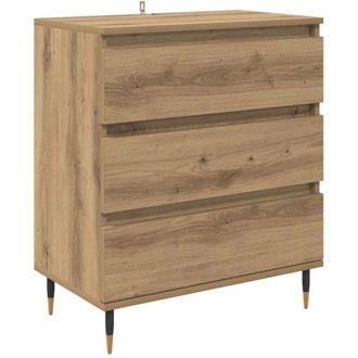 vidaXL Sideboard Artisan Oak 60 x 35 x 70 cm Engineered Wood vidaXL
