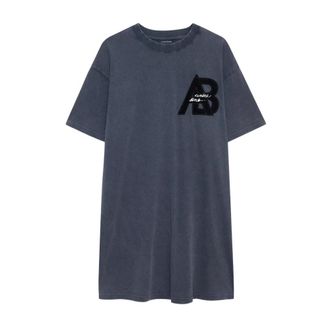 Anine Bing Mujer, Vestidos, Gris, Talla: S