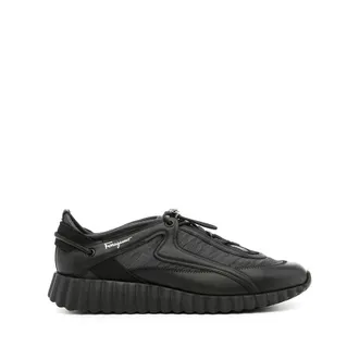 Ferragamo Ladies Black Sneakers, US Size 6