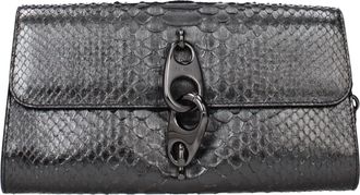 Tom Ford Gray Skin Clutch Womens Bag