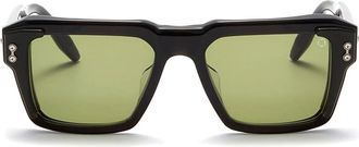 Akoni Hercules Zonnebrillen - Heren - Zonnebrillen - Zwart - 54 MM - Accessoires