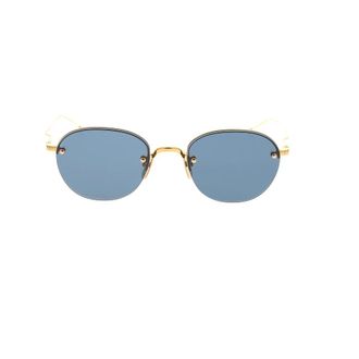 Thom Browne Accessoires, Heren, Blauw, ONE Size, Zonnebril