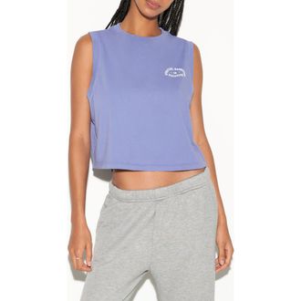 Spiritual Gangster Paradise Doheny Crop Tank in Wisteria at Nordstrom Rack, Size X-Large