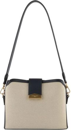 Pourchet Tassen, Dames, Beige, ONE Size, Leer, Cavalcade Lin - MM Port&eacute; travers