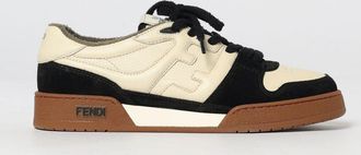 Fendi Sneakers Match in pelle