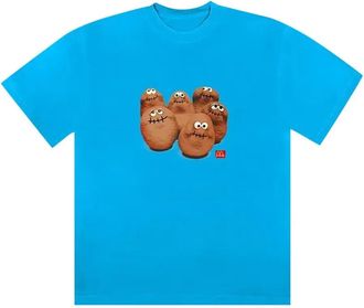 Travis Scott Cactus Jack x McDonalds Squad T-Shirt II Sapphire CJMD-SS29