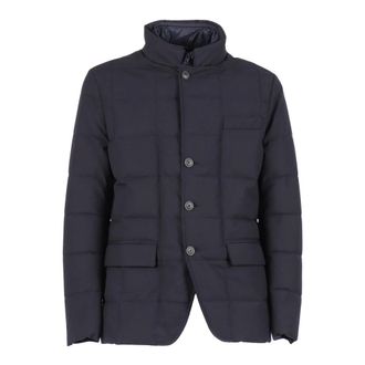 Fay Winter Jackets, male, Blue, Size: 3XL Down Jacket DB Front