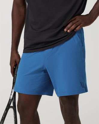 Vuori Clothing HardKore Shorts Lined 7 | Court Blue | XS, Size Extra Small