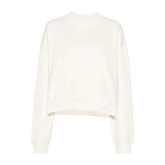 Axel Arigato Legacy Logo Sweatshirt - Dames - Sweatshirts - Wit - L - Katoen - Hoodies & sweatvesten