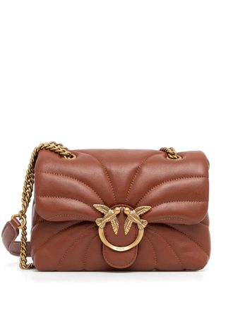 Pinko Love Puff cross body bag - women - Sheepskin - OS - Brown