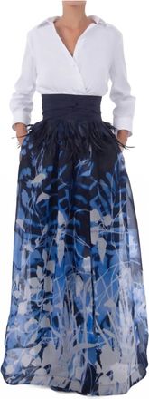 Sara Roka Jinny Gown In Blue