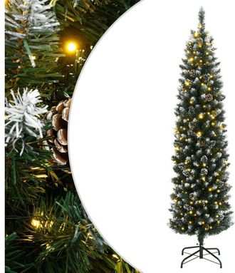 vidaXL &Aacute;rbol De Navidad Artificial Estrecho 150 Leds 120 Cm Vidaxl