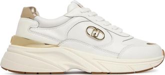Liu Jo Sneakers LJ 01 - Dames - Sneakers - Wit - 37 EU - Leer - Schoenen