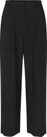 Masai Broeken, Dames, Zwart, XS, Polyester, Ma Pryscian Wijde Broek