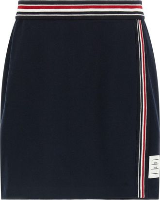 Thom Browne Blue Rwb Skirt