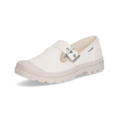 Palladium Pampa Mary-Jane Washed - Chaussures Mixte Toile Délavée, Semelle Crantée