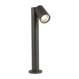 Top-Light Oslo Palo 80cm 1 Luce Attacco Gu10 Grigio Antracite Ip65