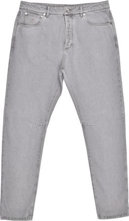 Brunello Cucinelli Light Denim Five-Pocket Jeans, Brand Size 56 (US Size 40)