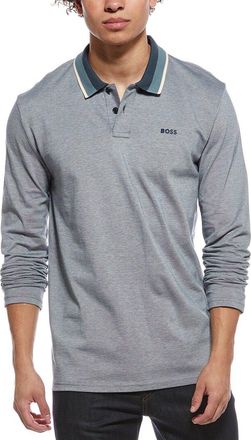 HUGO BOSS Oxford Long Polo Shirt