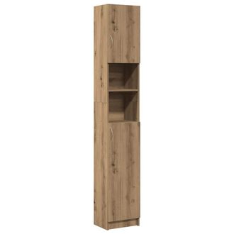 vidaXL Armario De Ba&ntilde;o Madera De Ingenier&iacute;a Roble Artisan Vidaxl