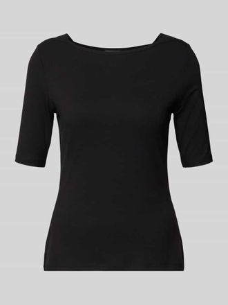 Comma T-Shirt mit 1/2-&Auml;rmel in Black, Gr&ouml;&szlig;e 40