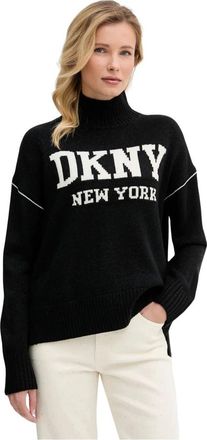 DKNY Dkny, Donna, Maglie, Nero, S, new