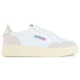 Autry Womens Medalist Low Trainers - White Leather - Size UK 8