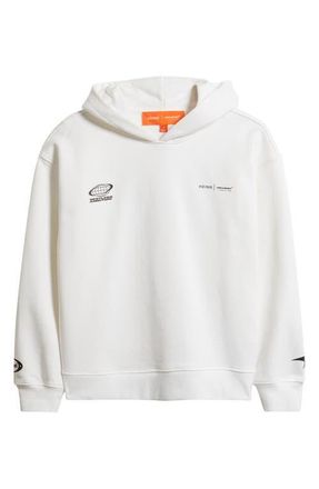 Reiss x McLaren Rowan Cotton Hoodie in White at Nordstrom, Size Medium