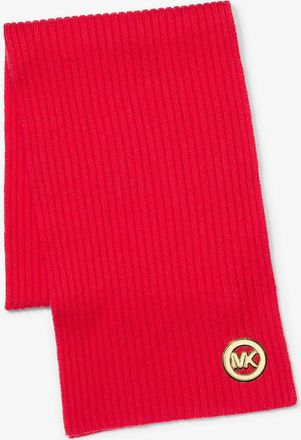 Michael Kors Ribbed Wool Scarf
