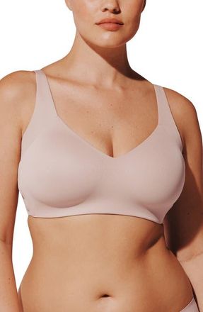 Thirdlove ComfortStretch Wireless Smoothing Bra in Petal at Nordstrom, Size X-Large