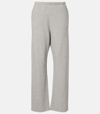 The Row Kohana cotton and cashmere sweatpants