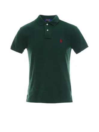 Polo Ralph Lauren Cotton Polo Shirt With Embroidered Logo-Uomo
