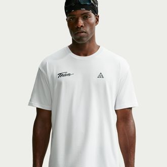 Nike Mens Nike ACG Dri-FIT T-Shirt in White | IR6987-100