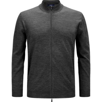 Fedeli Favonio Cardigan - Knitwear - Hombre - Gris - M