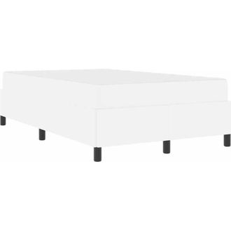 vidaXL Estructura De Cama Con Colch&oacute;n Con Colch&oacute;n Blanco 120 X 190 Cm Vidaxl