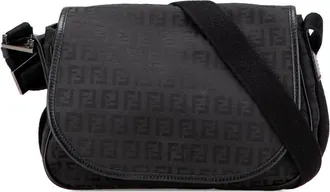 Fendi Pre-owned Fendi Zucchino Canvas Crossbody Ladies 3M4LRH99BC8R4B5L